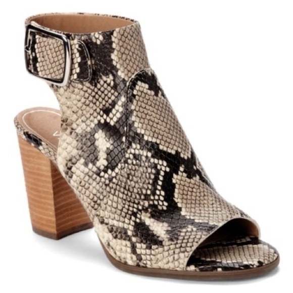 Vionic “Blakey” Snake-print Leather Bootie - Picture 15 of 15